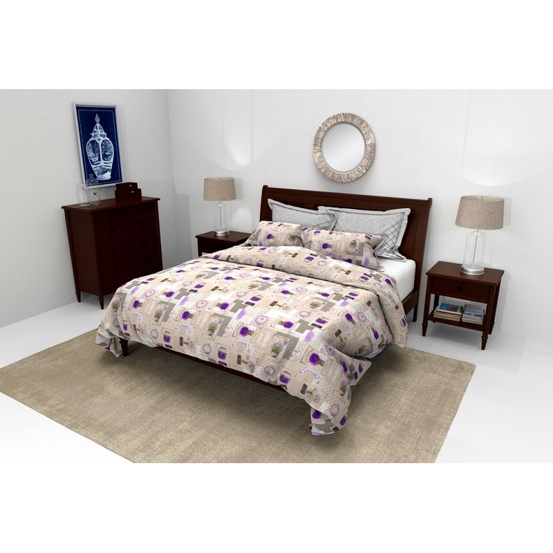 Casa si Gradina - Textile si covoare - Perne si pilote - Pilote - Pilota Alcam Lavanda microfibra matlasata 250g/mp, 180x200 cm - Infinity.ro