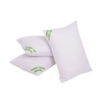 Casa si Gradina - Textile si covoare - Perne si pilote - Perne - Perna Alcam 50x70 cm, microfibra matlasata, lavabila, alb - Infinity.ro