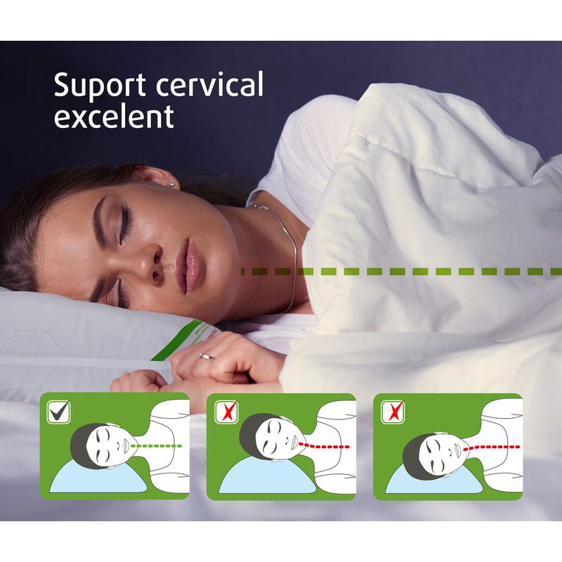 Casa si Gradina - Textile si covoare - Perne si pilote - Perne - Perna Alcam 50x70 cm, microfibra matlasata, lavabila, alb - Infinity.ro