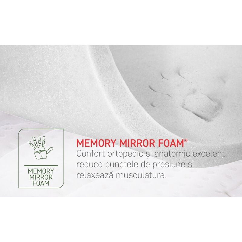 Casa si Gradina - Mobilier - Saltele si somiere - Saltele - Saltea Endurance Pocket Memory 7 Zone de Confort, H 30 cm, 90x200 cm - Infinity.ro