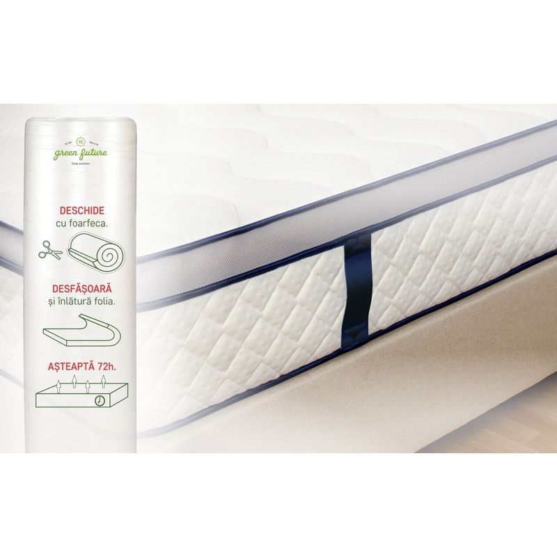 Casa si Gradina - Mobilier - Saltele si somiere - Saltele - Saltea Endurance Pocket Memory 7 Zone de Confort, H 30 cm, 90x200 cm - Infinity.ro