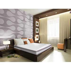 Saltea Argentum Healthguard Memory 12+3+4 Ortopedica, 180x200 cm, H 21 cm, Ventilatie 3D