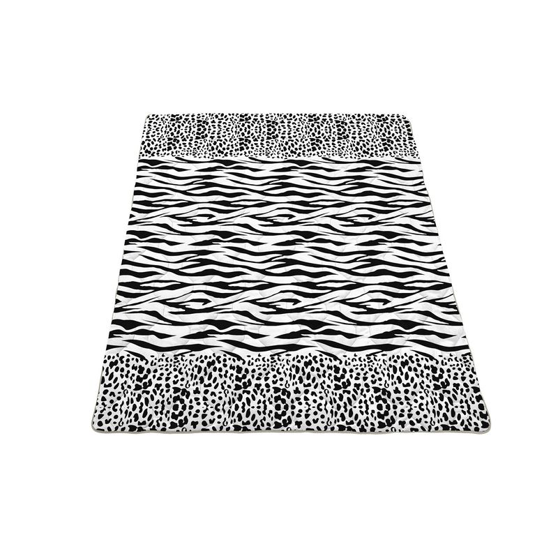 Casa si Gradina - Textile si covoare - Perne si pilote - Pilote - Pilota cocolino, Alcam, Zebra, 200x220 cm, 250g/mp - Infinity.ro