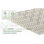 Casa si Gradina - Mobilier - Saltele si somiere - Toppere - Topper saltea Viva Memory Dual Confort 90x190 cm, H 6 cm - Infinity.ro
