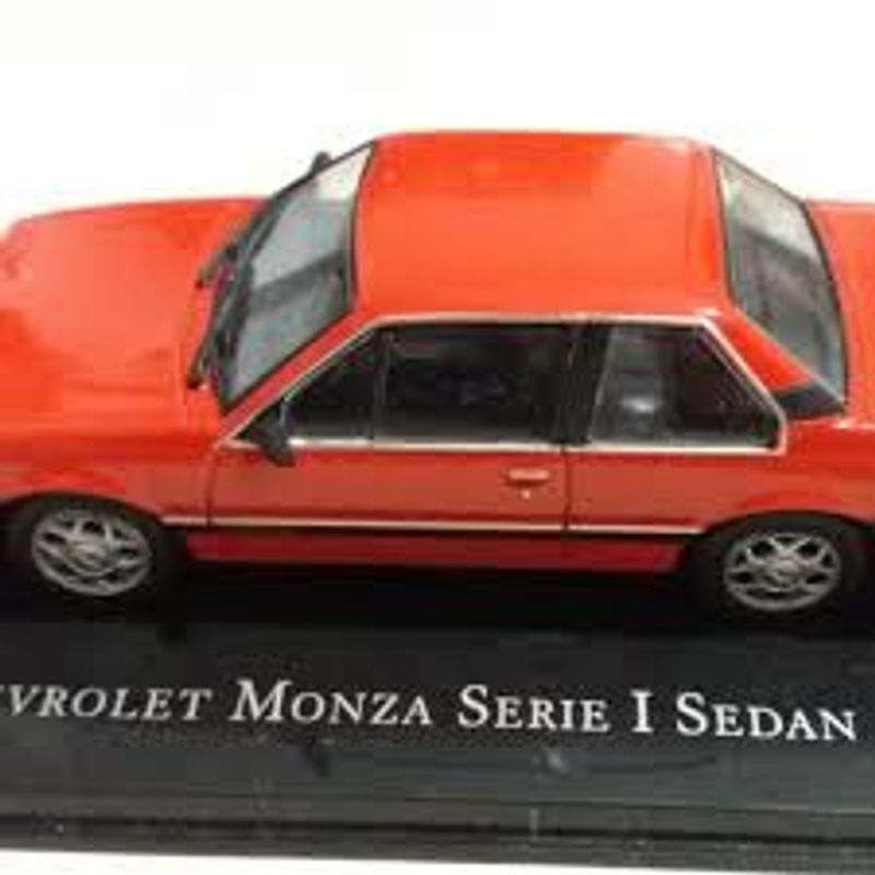 Jucarii, Copii si Bebe - Jucarii si jocuri - Vehicule si jucarii cu telecomanda - Masinute - Chevrolet Monza S/R rosu sedan1982 1/43 - Infinity.ro