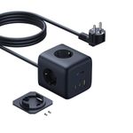 Laptop, Telefoane si Tablete - Telefoane mobile si accesorii - Accesorii Telefoane - Incarcatoare telefoane - Incarcator de retea Baseus EnerFill FA11, 6-in-1, 67W, Negru, 3 prize, portabil - Infinity.ro