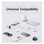 Laptop, Telefoane si Tablete - Telefoane mobile si accesorii - Accesorii Telefoane - Baterii externe - Baterie externa Baseus Bipow 2, 10000 mAh, incarcare rapida 20W, cablu USB-C incorporat, Alb - Infinity.ro