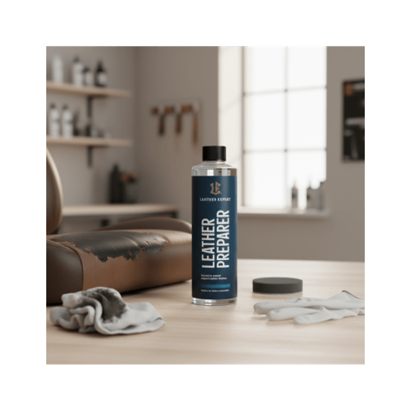 Auto si Moto - Intretinere auto - Produse curatare auto - Solutie indepartat vopseaua de piele LEATHER EXPERT Leather Preparer 500ml - Infinity.ro