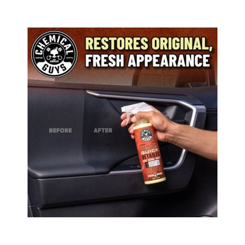 Auto si Moto - Intretinere auto - Produse curatare auto - Solutie curatare si hidratare piele ChemicalGuys Leather Quick Detailer, 473 ml - Infinity.ro