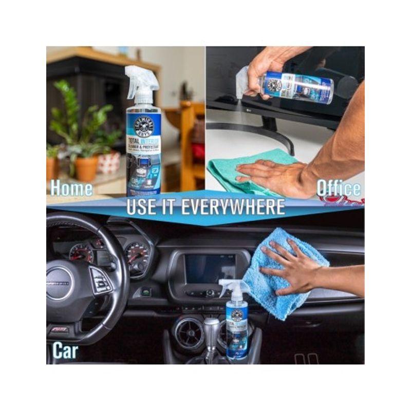 Auto si Moto - Intretinere auto - Produse curatare auto - Solutie 2 in 1 curatare si protejare pentru interior ChemicalGuys Total Interior Cleaner/Protect, 473 ml - Infinity.ro