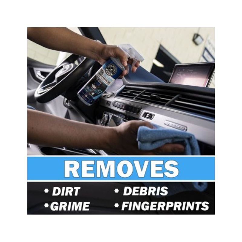 Auto si Moto - Intretinere auto - Produse curatare auto - Solutie 2 in 1 curatare si protejare pentru interior ChemicalGuys Total Interior Cleaner/Protect, 473 ml - Infinity.ro