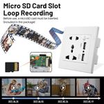 Laptop, Telefoane si Tablete - Wearables si gadgeturi - Gadgeturi - Dispozitive spionaj - Camera Spion in Priza Universala de perete iUni PR2, Wi-Fi, 16GB, Full HD, 2 porturi USB-A - Infinity.ro