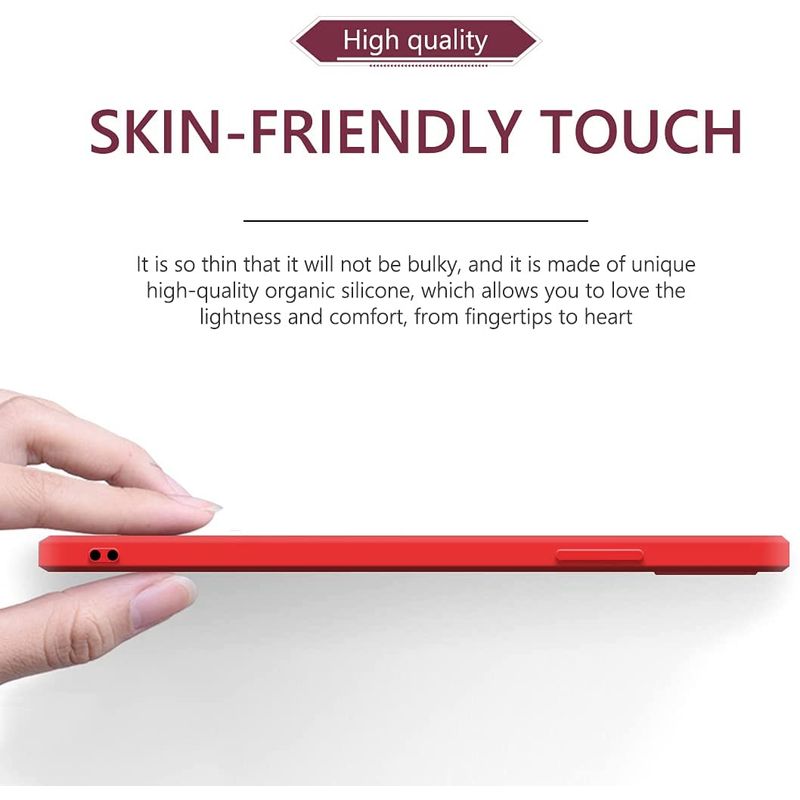 Laptop, Telefoane si Tablete - Telefoane mobile si accesorii - Accesorii Telefoane - Huse telefoane - Husa Liquid soft touch compatibila cu Apple IPhone 12, Red - ALC® - Infinity.ro