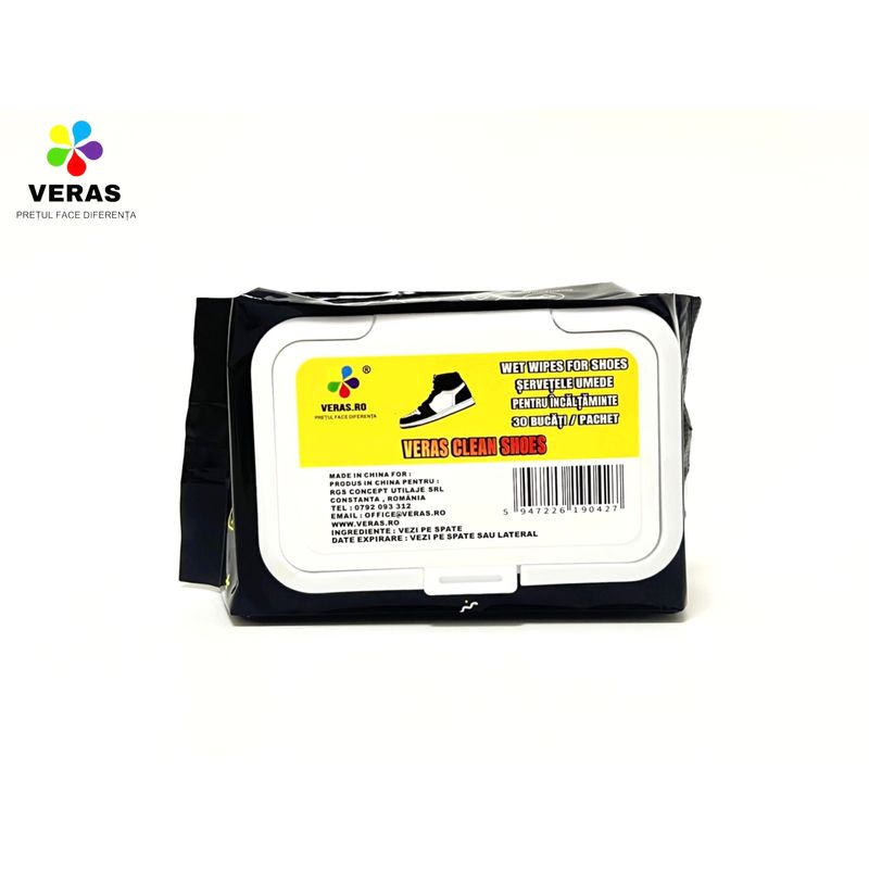 Fashion, accesorii si bijuterii - Femei - Incaltaminte femei - Accesorii incaltaminte - Set Protectie Anti Cute VERAS® Duo F (Protectie anti cute marime 37-41 si Servetele incaltaminte VERAS® Clean Shoes) - Infinity.ro