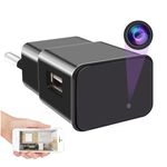 Laptop, Telefoane si Tablete - Wearables si gadgeturi - Gadgeturi - Dispozitive spionaj - Incarcator USB cu Camera Ascunsa Full HD 1080P, WIFI, Negru - Infinity.ro