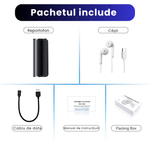 TV, Audio-Video si Foto - Portabile audio - Reportofoane - Reportofon Spion Profesional Q70, 8GB, Magnet Puternic, Negru - Infinity.ro