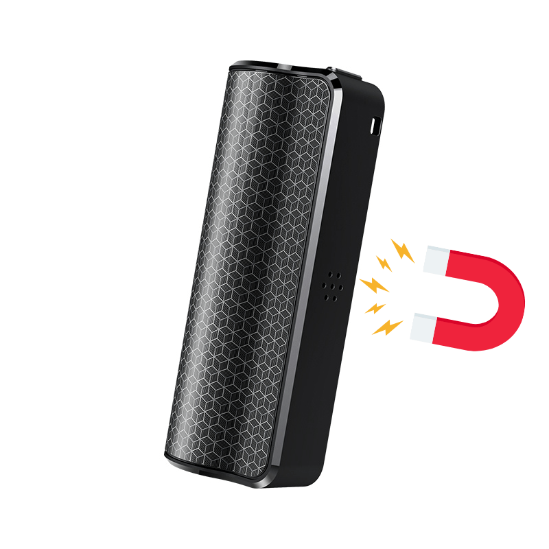 Reportofon Spion Profesional Q70, 8GB, Magnet Puternic, Negru