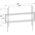 TV, Audio-Video si Foto - Accesorii TV si audio - Suporturi TV - Suport TV de perete Well TVS-LCD-FXS80-WL, fix, 32"-80" - Infinity.ro