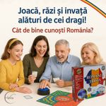 Jucarii, Copii si Bebe - Jucarii si jocuri - Jocuri si puzzle - Jocuri de societate - TRIVIA ROMANIA e-Wantay – Joc electronic cu Buzzer vorbitor, 500 intrebari, 2 niveluri, 56 carti, familie si prieteni - Infinity.ro