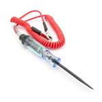 Auto si Moto - Reparatii si depanare - Scule auto - Testere si multimetre - Tester tensiune auto 6–24V DC cu afisaj digital, cablu spiralat rosu, sonda metalica subtire, clema crocodil - Infinity.ro