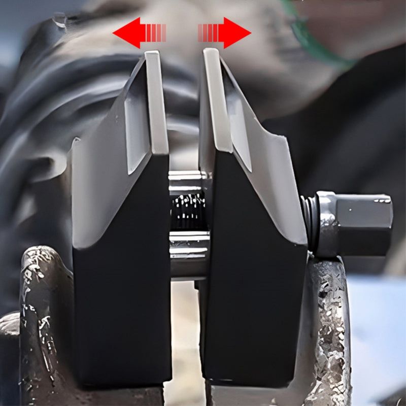 Auto si Moto - Reparatii si depanare - Scule auto - Scule si truse auto - Extractor/Separator universal pentru fanta fuzeta, pentru demontarea amortizorului din fuzeta, actionare hex 10 mm - Infinity.ro