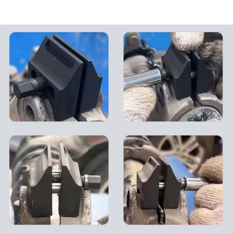 Auto si Moto - Reparatii si depanare - Scule auto - Scule si truse auto - Extractor/Separator universal pentru fanta fuzeta, pentru demontarea amortizorului din fuzeta, actionare hex 10 mm - Infinity.ro