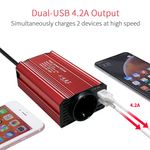 Auto si Moto - Reparatii si depanare - Invertoare auto - Invertor auto 300W 12V-220V cu USB-C PD 65W si USB QC3.0, convertor tensiune pentru laptop, telefon, tableta, camera - Infinity.ro