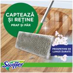 Market - Curatenie si intretinere casa - Produse menaj - Mopuri - Trusa de baza cu Mop Uscat/Umed Swiffer Trap & Lock 1 Mop, 8 Rezerve lavete uscate + 3 Rezerve lavete umede - Infinity.ro