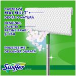 Market - Curatenie si intretinere casa - Produse menaj - Mopuri - Trusa de baza cu Mop Uscat/Umed Swiffer Trap & Lock 1 Mop, 8 Rezerve lavete uscate + 3 Rezerve lavete umede - Infinity.ro