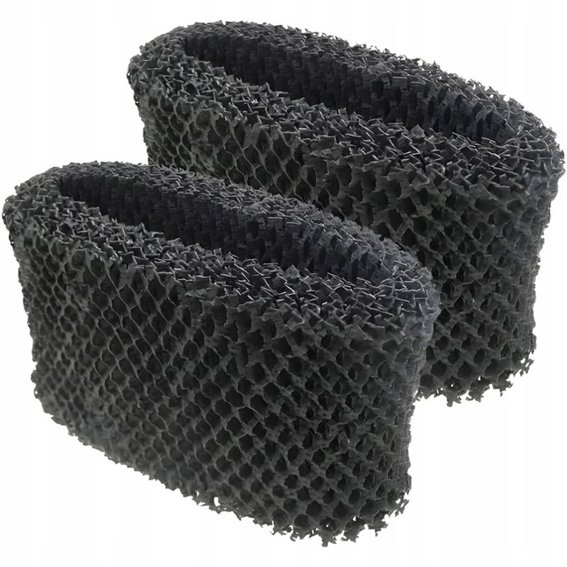 Electronice si Electrocasnice - Climatizare si sisteme de incalzire - Aparate filtrare aer - Umidificatoare - Set 2 filtre pentru umidificator, compatibile cu Philips HU4801 HU4803 HU4813 HU4814, NewEvo®, Negru - Infinity.ro