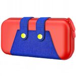 PC, gaming si accesorii - Gaming - Accesorii gaming - Accesorii console gaming - Husa protectie consola Nintendo, DexXer, Compatibil cu Nintendo Switch/Switch Oled, Rosu/Albastru - Infinity.ro