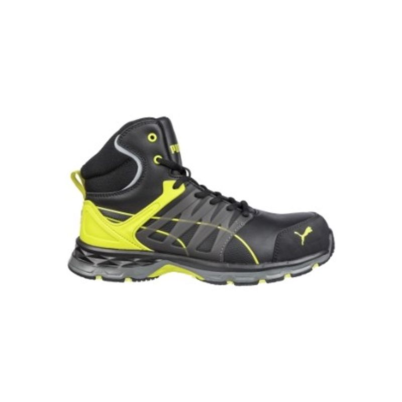 Casa si Gradina - Constructii - Echipamente de lucru - Incaltaminte protectia muncii - Bocanci pentru barbati, VELOCITY 2.0 YELLOW MID S12, Malfini Negru 44 - Infinity.ro