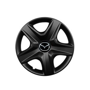 Set 4 capace roti 15 inchi (R15) compatibile MAZDA, Model 340 Black