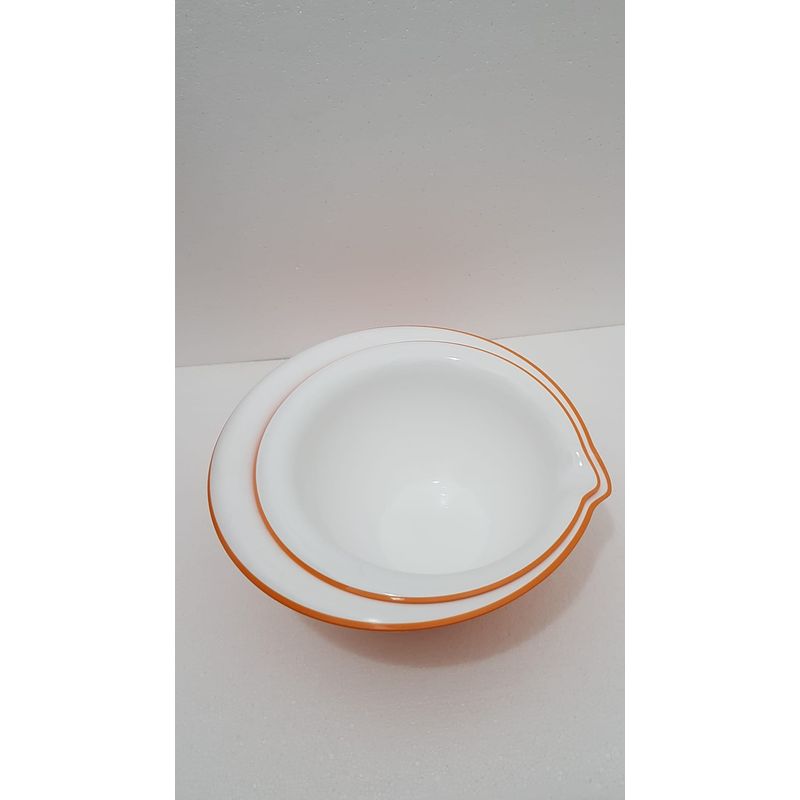 Casa si Gradina - Bucatarie si vesela - Vesela si tacamuri - Farfurii si boluri - Set de 2 boluri 2lt si 3lt Sanaliving portocaliu - Infinity.ro