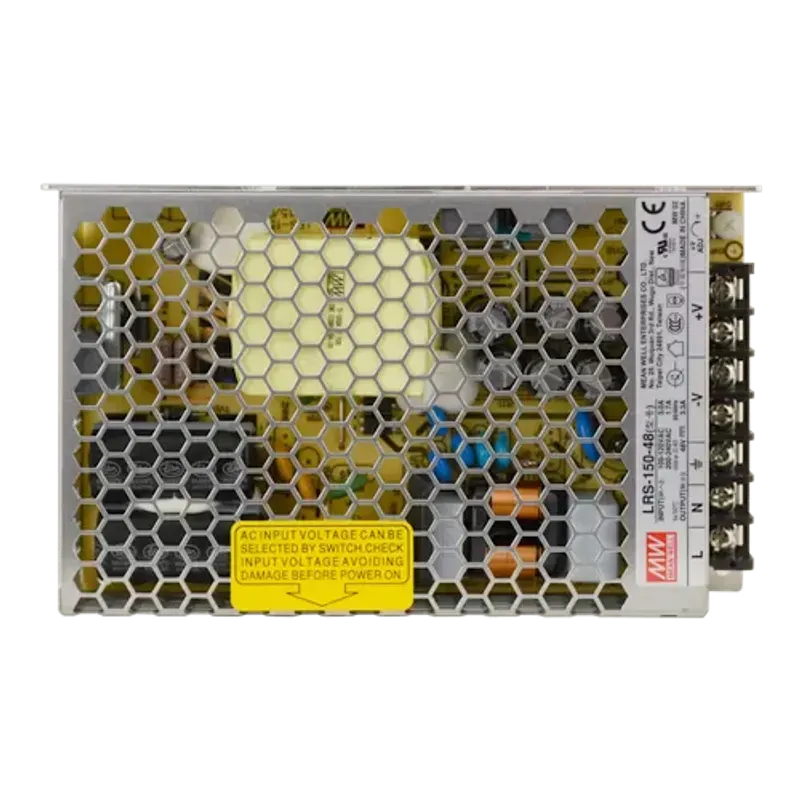 Casa si Gradina - Electrice - Smart Home - Accesorii control acces si supraveghere - Sursa de alimentare in comutatie, 48V / 3.3A - MEAN WELL LRS-150-48 - Infinity.ro