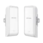 PC, gaming si accesorii - Retelistica - Wireless - Acces Point-uri - Set Bridge wireless 2.4GHz, 300Mbps, 1 km, 7dBi, PoE IN, Management - HIKVISION DS-3WF1000-EI-2N - Infinity.ro