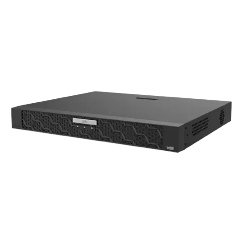 Casa si Gradina - Electrice - Smart Home - Accesorii control acces si supraveghere - NVR 4K seria Prime, AcuSearch, 32 canale, max 16MP, 2 x SATA, Analiza video, Alarma I/O, 1U - UNV NVR502-32E-IX-G - Infinity.ro