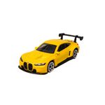Jucarii, Copii si Bebe - Jucarii si jocuri - Vehicule si jucarii cu telecomanda - Masinute - Masinuta BMW M4 GT3 MSZ 1:64 Galben - Infinity.ro