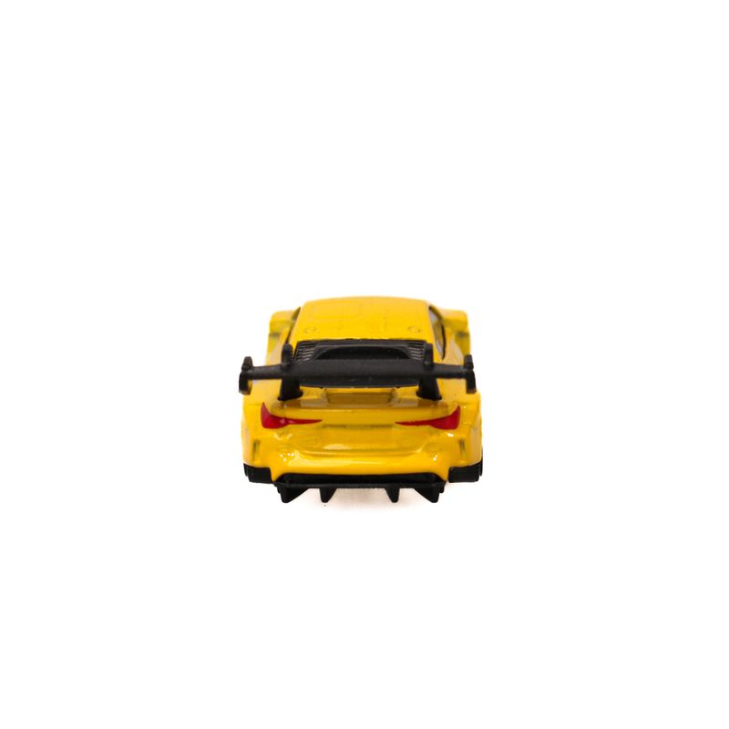 Jucarii, Copii si Bebe - Jucarii si jocuri - Vehicule si jucarii cu telecomanda - Masinute - Masinuta BMW M4 GT3 MSZ 1:64 Galben - Infinity.ro