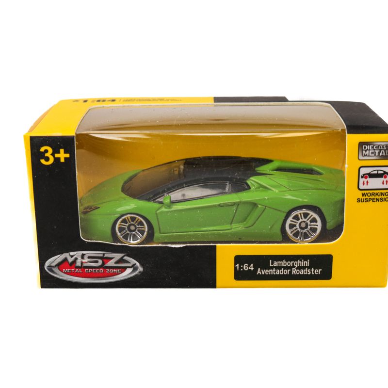 Jucarii, Copii si Bebe - Jucarii si jocuri - Vehicule si jucarii cu telecomanda - Masinute - Masinuta Lamborghini Aventador  Roadster Verde - Infinity.ro