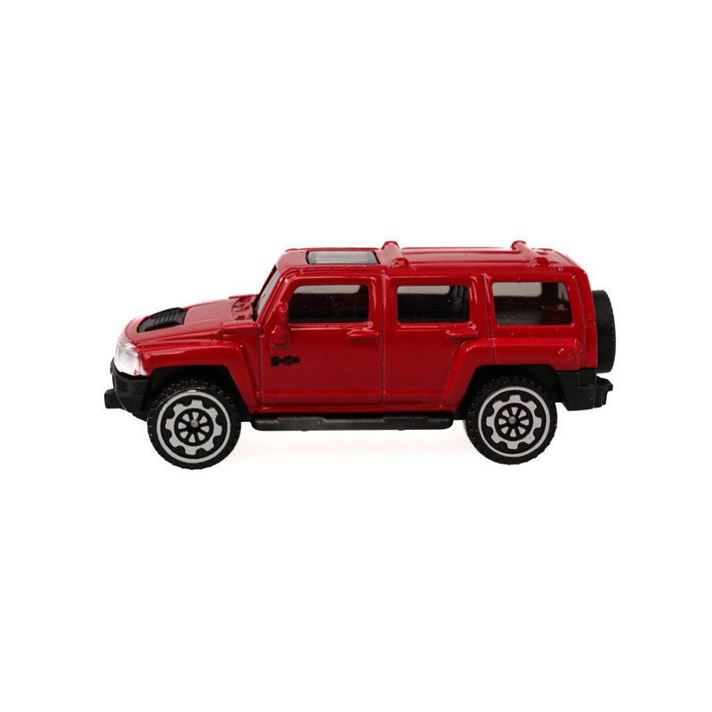 Jucarii, Copii si Bebe - Jucarii si jocuri - Vehicule si jucarii cu telecomanda - Masinute - Masinuta Hummer H3 MSZ  1:64 Rosu - Infinity.ro