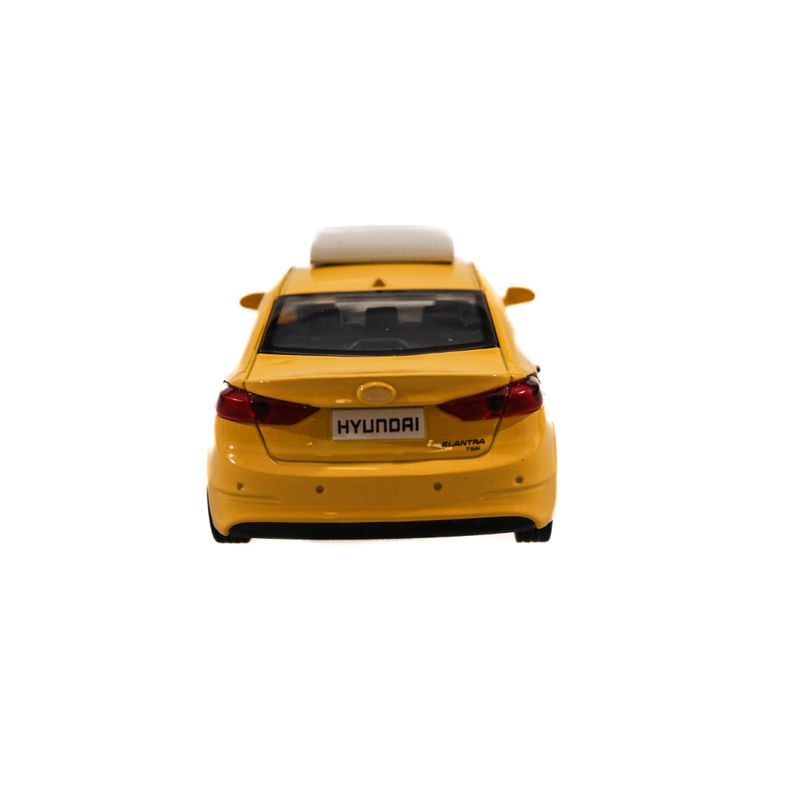 Jucarii, Copii si Bebe - Jucarii si jocuri - Vehicule si jucarii cu telecomanda - Masinute - MSZ Masinuta ELANTRA-Taxi 1:40 Galben - Infinity.ro