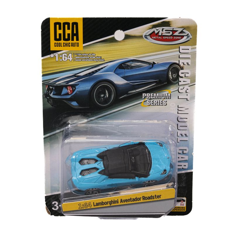 Jucarii, Copii si Bebe - Jucarii si jocuri - Vehicule si jucarii cu telecomanda - Masinute - Masinuta Lamborghini Aventador  Roadster MSZ Albastru - Infinity.ro