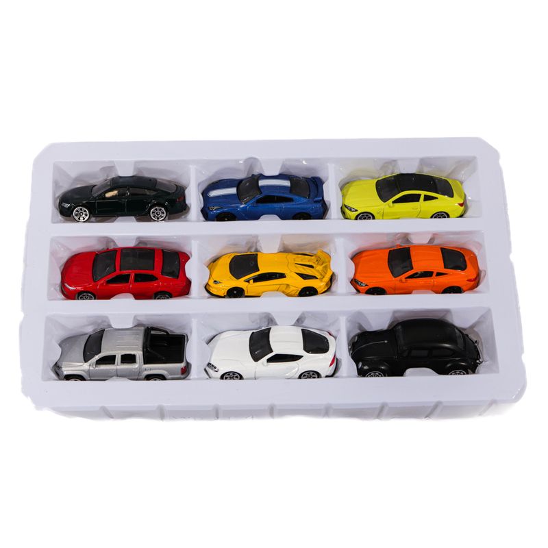 Jucarii, Copii si Bebe - Jucarii si jocuri - Vehicule si jucarii cu telecomanda - Masinute - Set 9 masinute MSZ - Infinity.ro