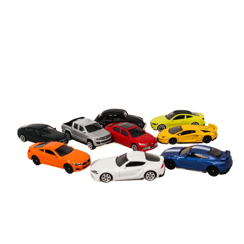 Jucarii, Copii si Bebe - Jucarii si jocuri - Vehicule si jucarii cu telecomanda - Masinute - Set 9 masinute MSZ - Infinity.ro