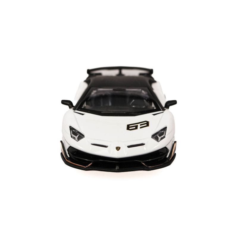 Jucarii, Copii si Bebe - Jucarii si jocuri - Vehicule si jucarii cu telecomanda - Masinute - Masinuta Lamborghini Aventador SVJ, MSZ, 1:32, Alb - Infinity.ro