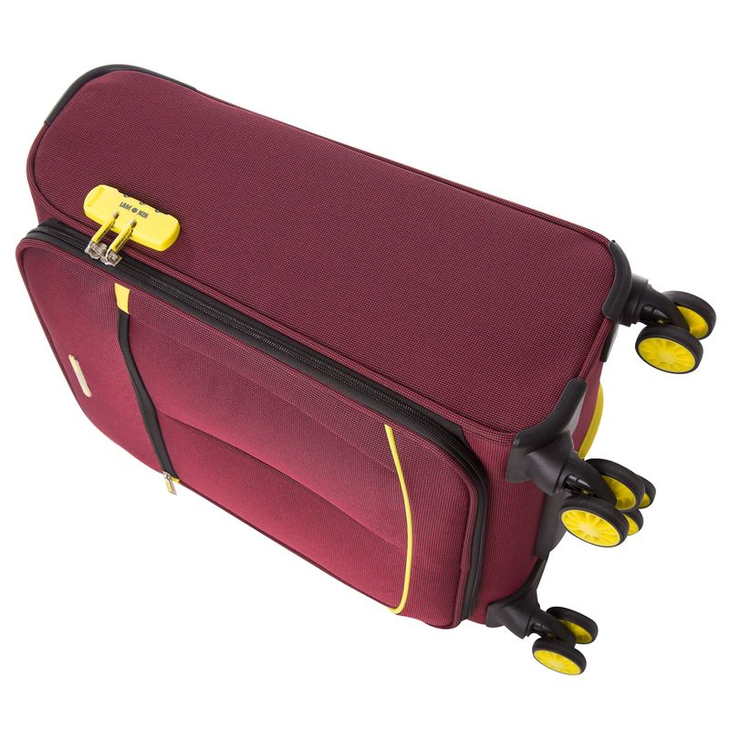 Sport si Outdoor - Articole de voiaj - Trolere - Troler Lime 55x36x22 cm, 2.25 kg, rosu / galben - Infinity.ro