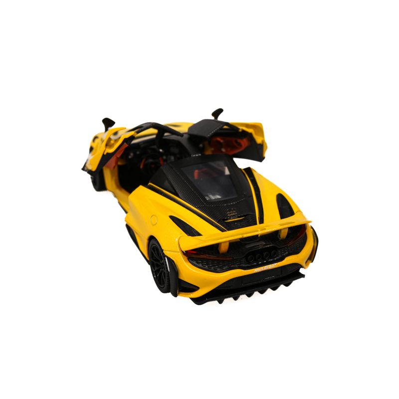 Jucarii, Copii si Bebe - Jucarii si jocuri - Vehicule si jucarii cu telecomanda - Masinute - Masinuta McLaren 765 LT MSZ 1:31 Galben - Infinity.ro