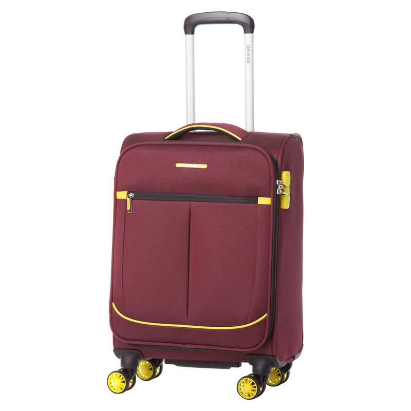 Sport si Outdoor - Articole de voiaj - Trolere - Troler Lime 55x36x22 cm, 2.25 kg, rosu / galben - Infinity.ro