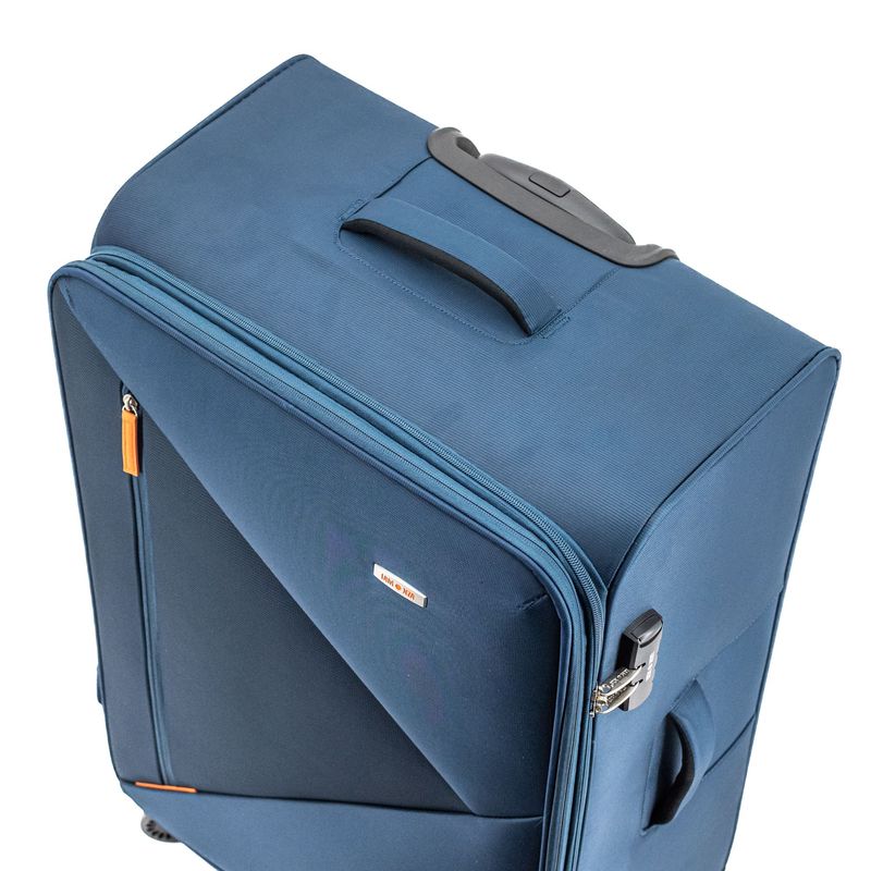 Sport si Outdoor - Articole de voiaj - Trolere - Troler Kai 79x48x31 cm, 3.4 kg, expandabil 30%, albastru - Infinity.ro